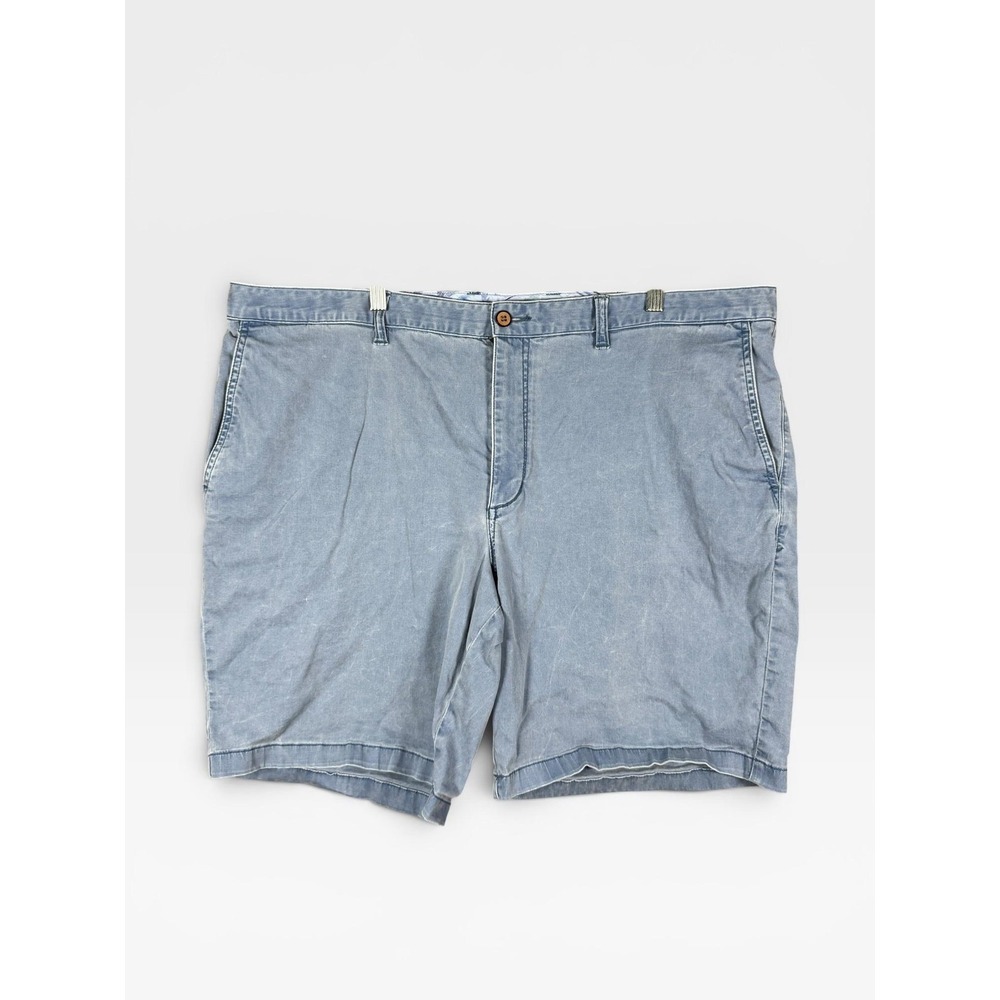 Tommy‎ Bahama Shorts Mens 44 Blue Chino Stretch 11 Inseam Relaxed Casual Summer